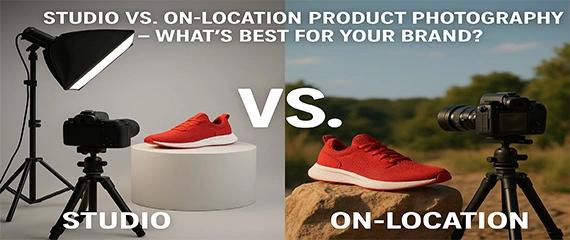 Studio vs. On-Location Product Photography - What's Best for Your Brand?