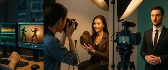 Inside Dubai's Creative Engine: How Audio-Video Production Studios, Commercial Photography, and TV Advertising Power Modern Brands