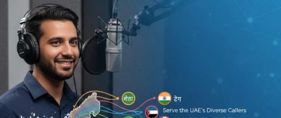 Beyond English and Arabic: Why Your IVR System Needs Hindi, Tagalog, and French to Serve the UAEs Callers